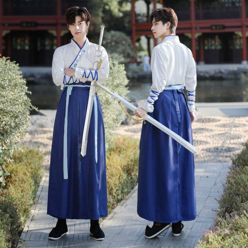 汉服男装古成男款古装服装男人生夏季rhhszbs7古风男士复明制帅服