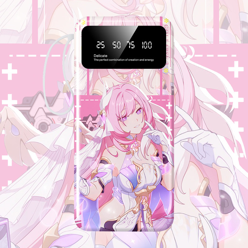 【3C认证】爱莉希雅充电宝20000毫安10000手机移动电源大容量定制