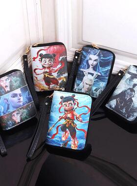 哪吒敖丙申公豹龙王卡通可爱小包包儿童女士男士钱包