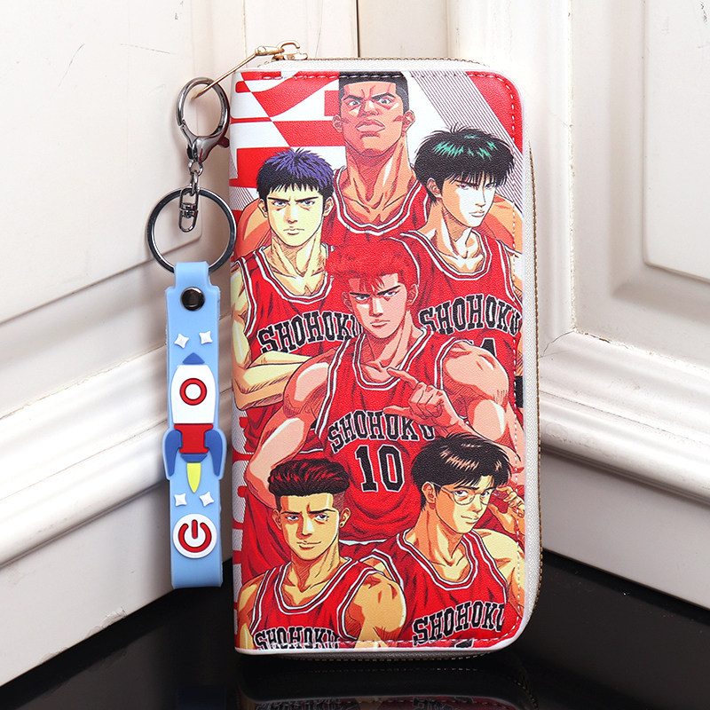 灌篮高手 樱木花道动漫周边儿童挂包零钱包时尚软面长款钱夹钱包,箱包皮具/热销女包/男包,钱包,淘宝优惠券,粉丝福利购,淘宝优惠卷