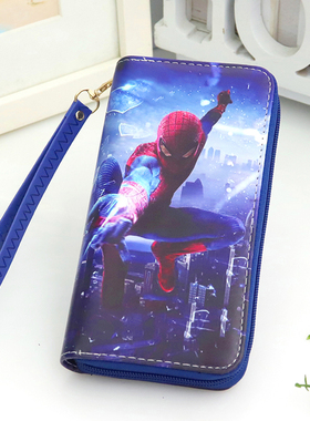 新年礼物卡通动漫蜘蛛侠动漫周边儿童男童女童手提钱包压岁钱包