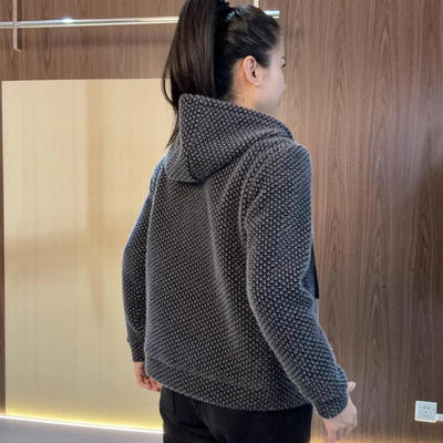 #雪溪品质甄选加绒加厚开衫夹克外套男高织高密棉服免烫抗褶皱冬