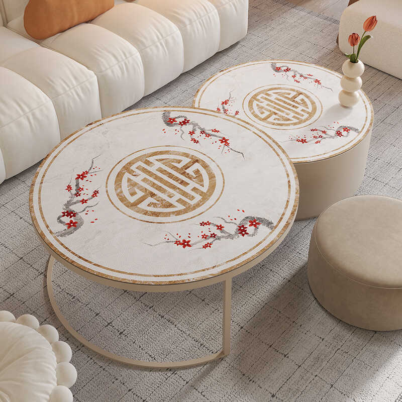 轻奢防油免洗茶几圆桌垫