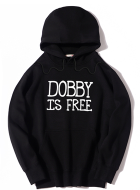 dobby is free哈利波特衣服联名多比毕业班服男女装连帽套头卫衣