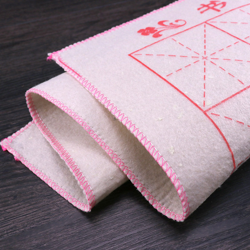 加厚书画毡毛笔字垫毛毡