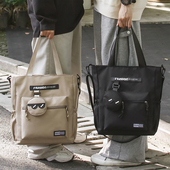 手提袋学生书包男款 补习袋初中男孩斜挎拎书补课包上课通勤单肩包