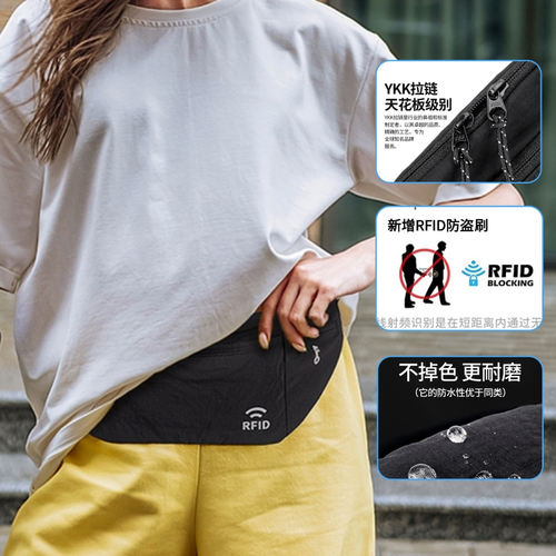 小户蝶贴身旅行防盗腰包