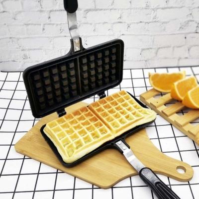 华夫饼模具家用烘培饼干模具燃气蛋糕烤盘华夫饼机厨房DIY工具