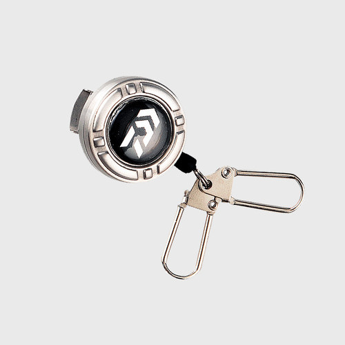 达亿瓦DAIWA CLIP ON REEL 500WR 伸缩扣 腰带扣 剪刀 控鱼器扣