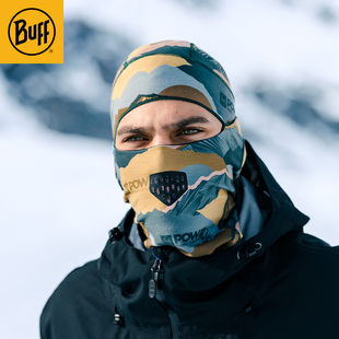 Buff滑雪面罩护脸户外骑行跑步头套防风防寒保暖男女款 P棉透气厚