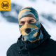 Buff滑雪面罩护脸户外骑行跑步头套防风防寒保暖男女款 P棉透气厚