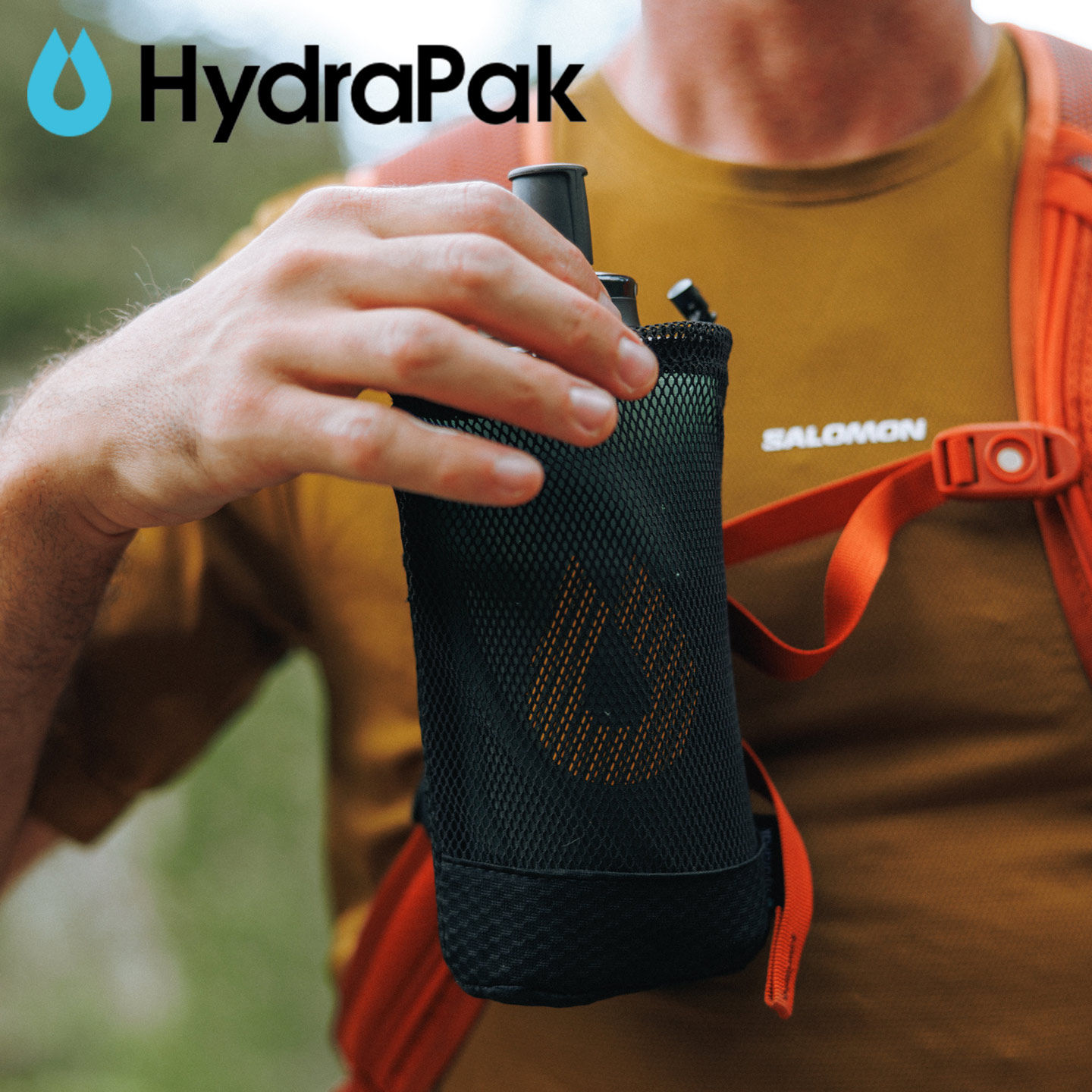 美国HydraPak户外水壶储水便携式收纳越野登山出行小容量折叠补水