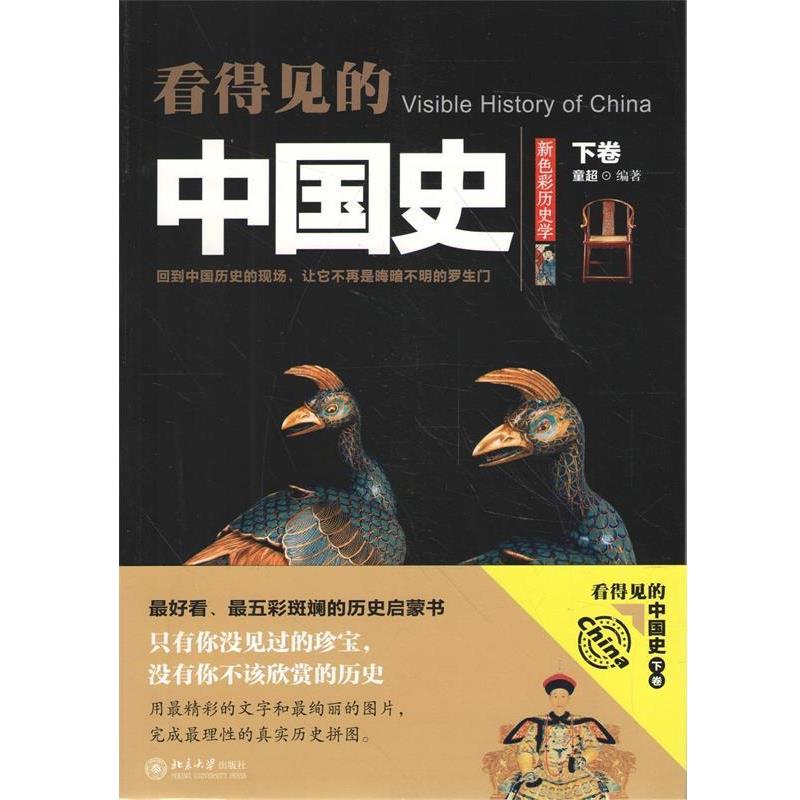 【正版书】 看得见的中国史 童超 编著 北京大学出版社