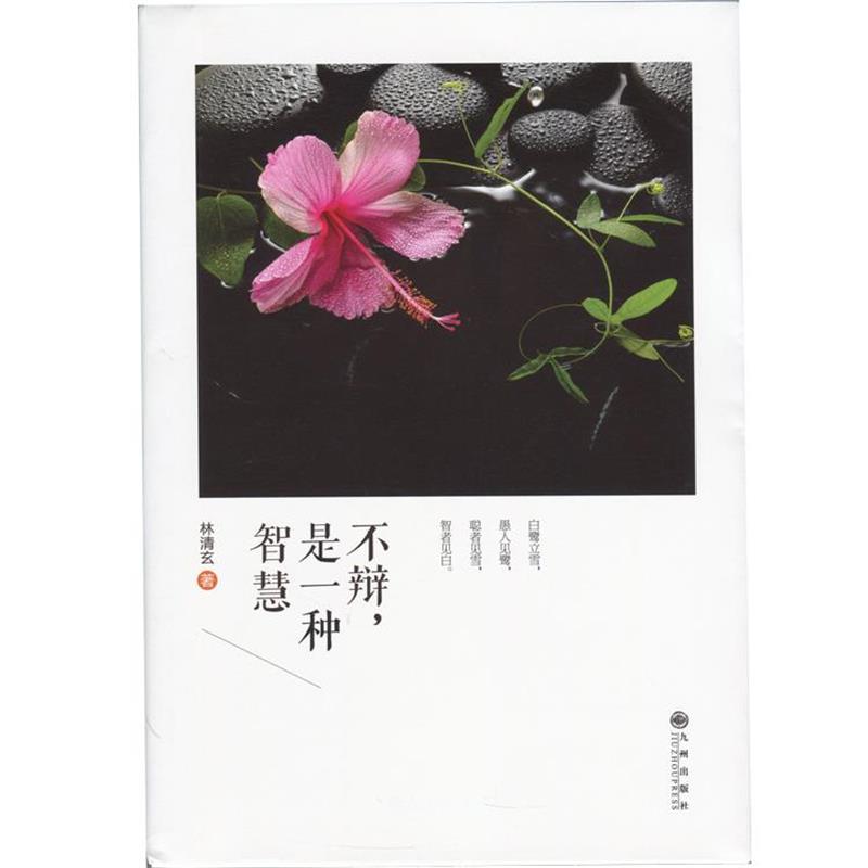【正版书】 林清玄禅意散文精选集:不辩,是一种智慧 林清玄 九州出版社