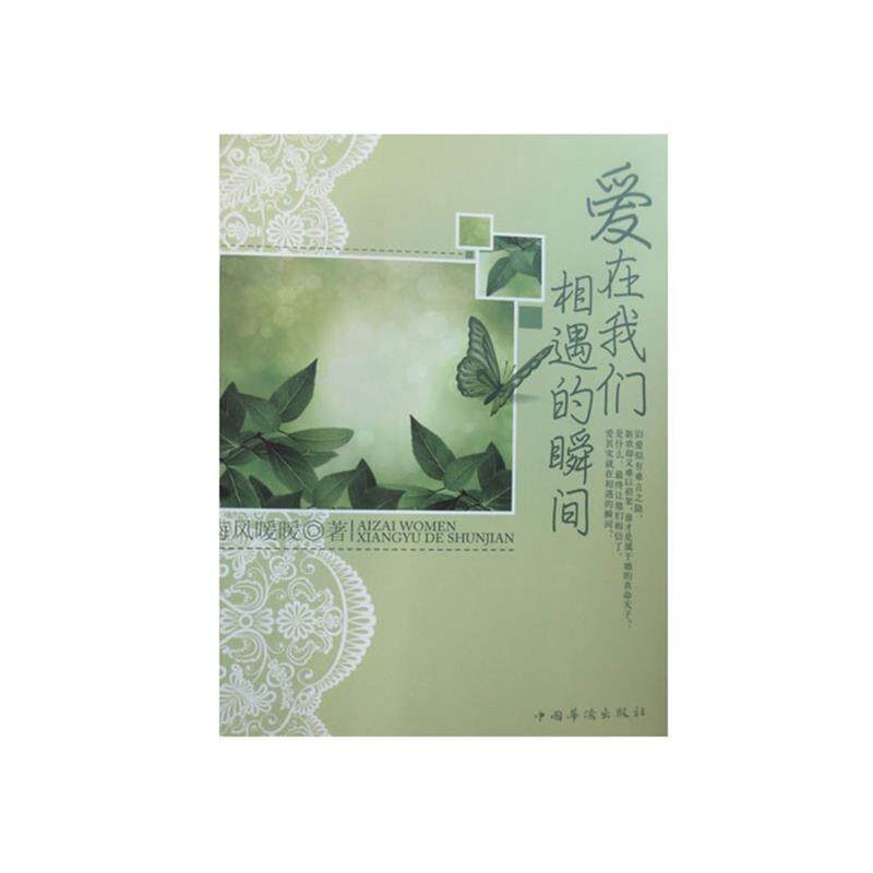 【正版书】 爱在我们相遇的瞬间 海风暖暖　著 中国华侨出版社