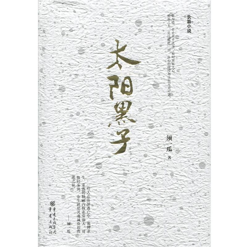 【正版书】 太阳黑子 须一瓜 重庆出版社
