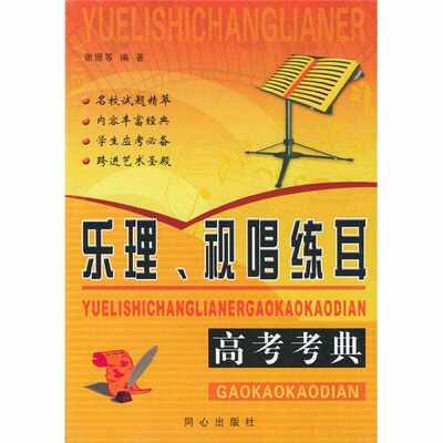 【正版现货】乐理视唱练耳高考考典