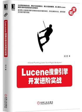 【正版书】 Lucene搜索引擎开发进阶实战 成龙 机械工业出版社