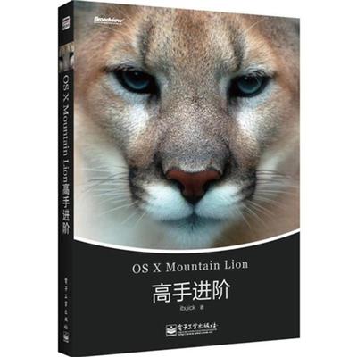 【正版书】 OS X Mountain Lion高手进阶 王飞 电子工业出版社