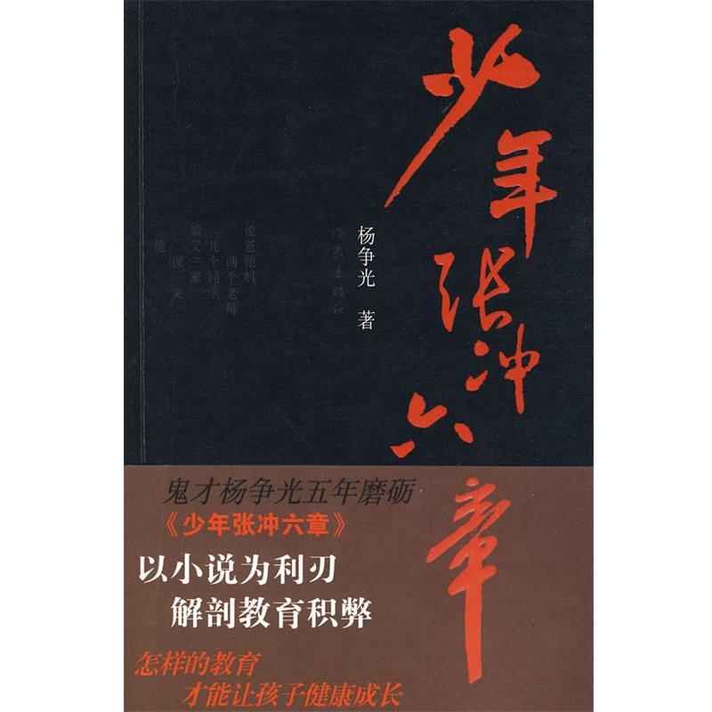 【正版书】 少年张冲六章 杨争光 著 作家出版社