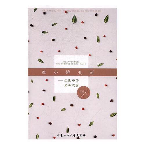 【正版书】 微小的美丽：尘世中的素朴喜欢 张觅 北京工业大学出版社
