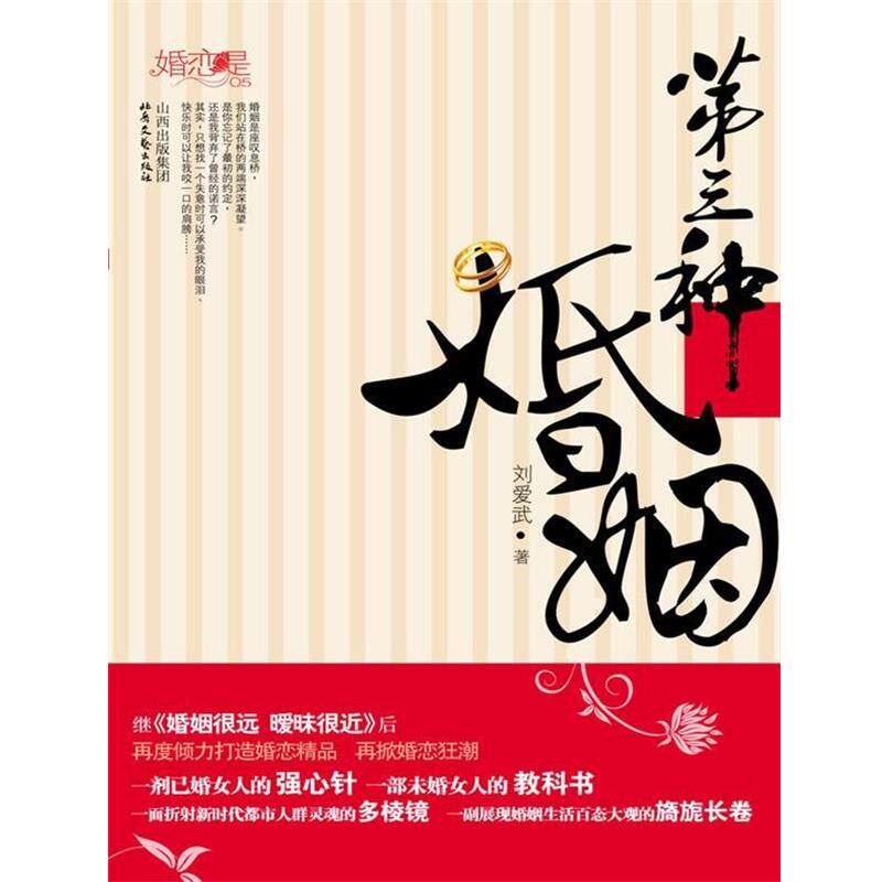 【正版书】 第三种婚姻 刘爱武 著 北岳文艺出版社