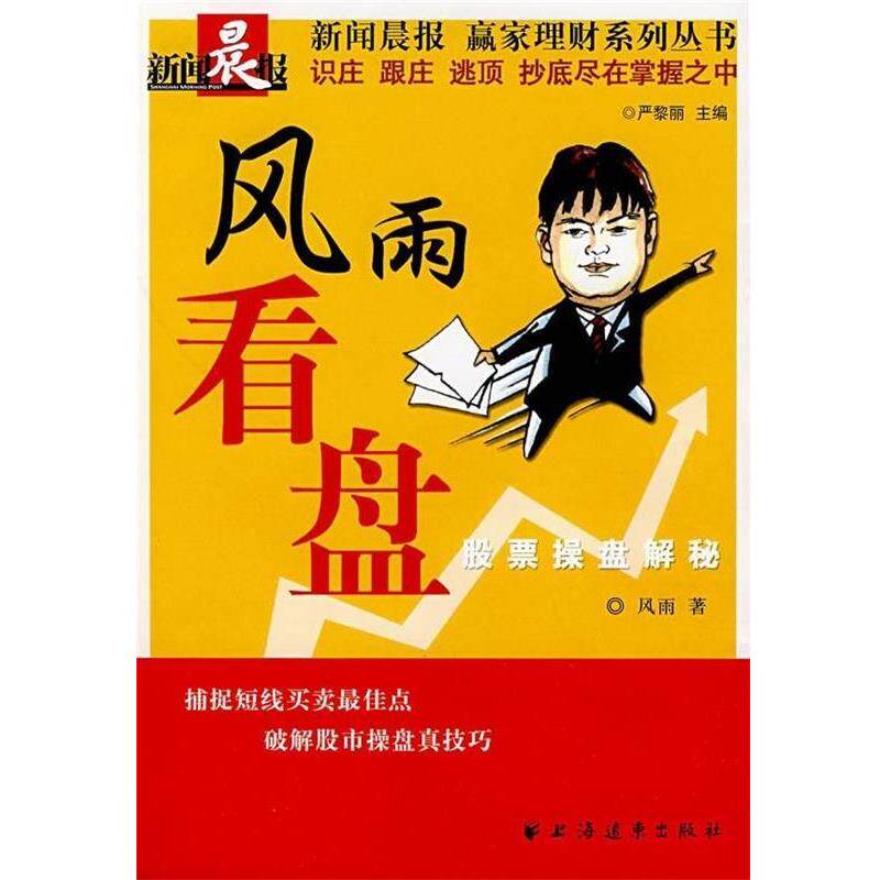 【正版书】 风雨看盘股票操盘解秘 风雨 著 上海远东出版社