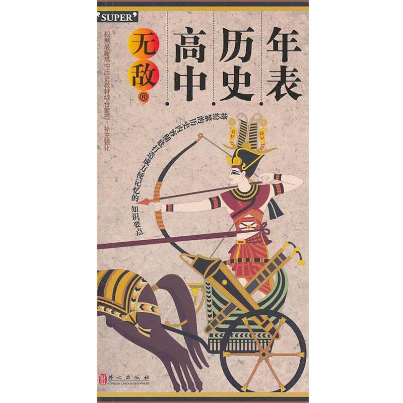 【正版书】 高中历史年表 叶文飞 编著 外文出版社