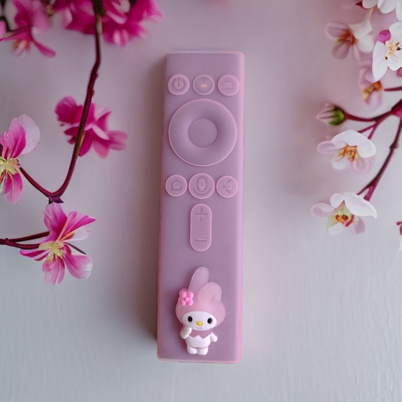企鹅盒子遥控器保护套夜光 腾讯极光遥控套硅胶 创维小湃防尘套