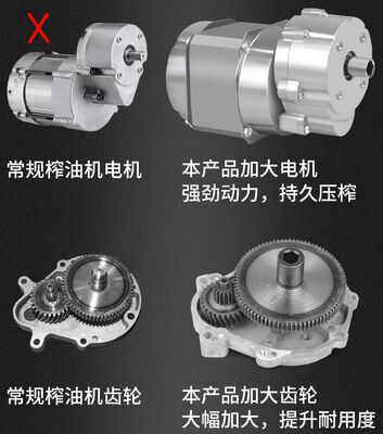 小型榨油机家用小型全自动菜籽芝麻花生不锈钢冷热榨智能家庭炸油