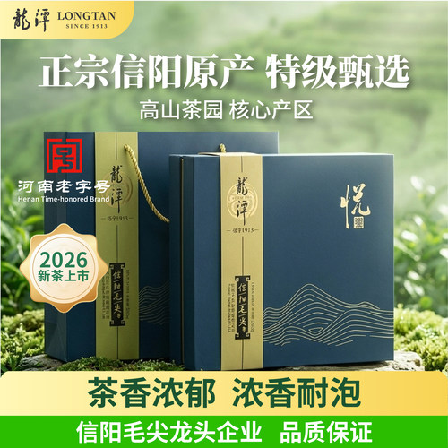 信阳毛尖老旱茶特级200g礼盒装