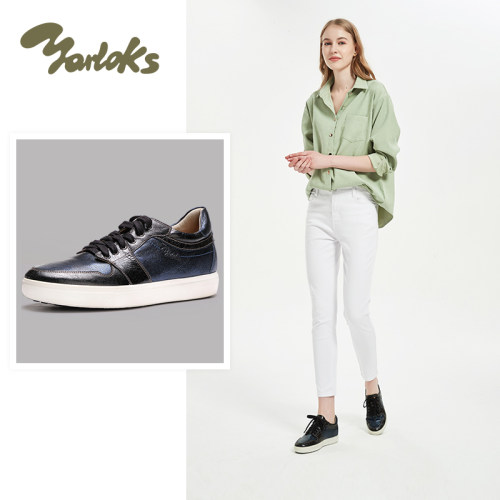 Yarloks/雅乐士春秋季平底鞋休闲