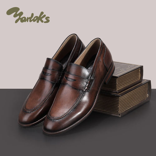 Yarloks男士商务正装皮鞋