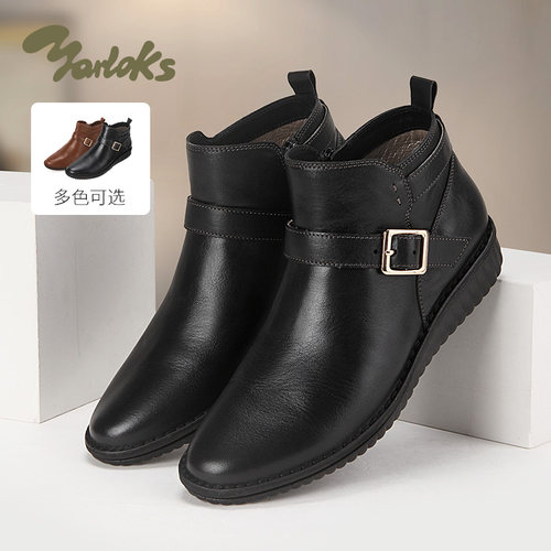 头层牛皮帮面，外翻缝线工艺，FMS缓震设计