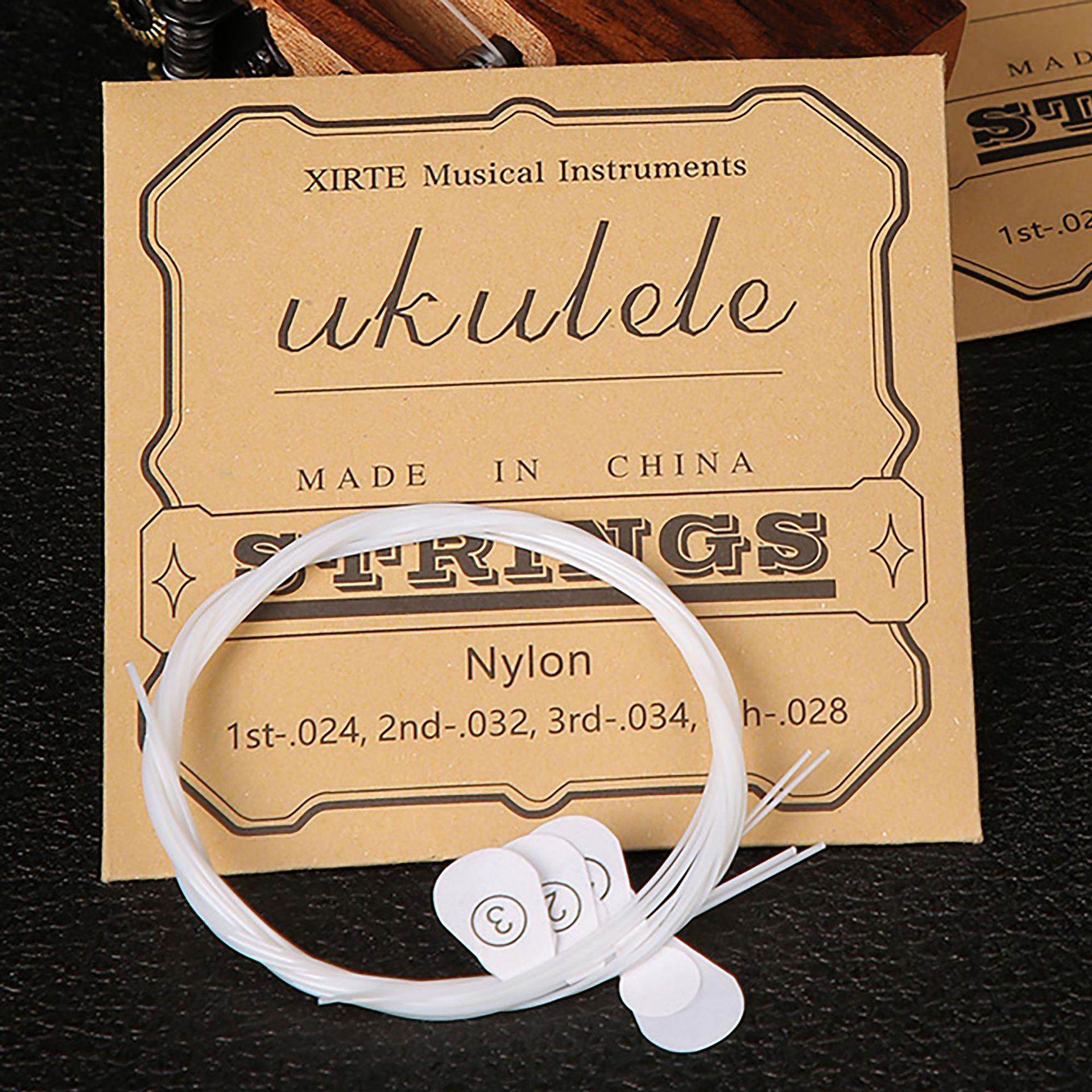 尤克里里琴弦 乌克丽丽通用尼龙弦 ukulele小吉他四弦琴UK套弦