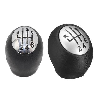 适用于Megane汽车排挡头黑色裹皮缝线换挡手球变速杆档把旋钮定制