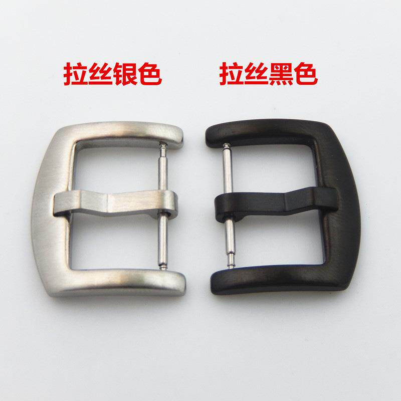 实心不锈钢手表带扣 经典表带扣子  实心扣舌 手表配件