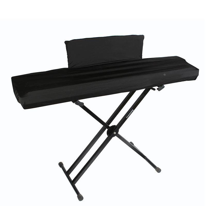 弹力电子琴罩61/73/76/88键数码电钢琴罩琴披防尘带乐谱板罩透气