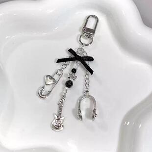 【摇滚乐园】钥匙扣 钥匙链 挂链 包挂 串珠 手作手机链耳机吉他