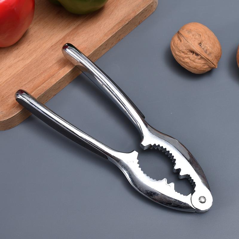 厨房小工具锌合金核桃夹子山核桃松子钳蟹钳坚果夹去核桃钳子定制
