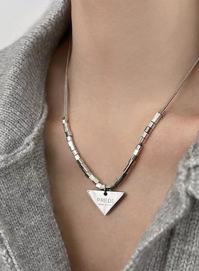 韩版新款简约三角形小方