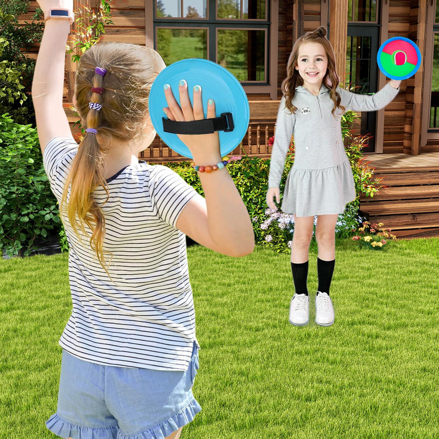 儿童吸盘球粘粘靶球拍投掷抛接球幼儿园运动器材亲子球类运动玩具