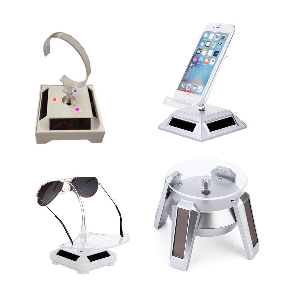 太阳能旋转展示台 亚克力转盘托盘 手机手表架 机芯 转盘配件