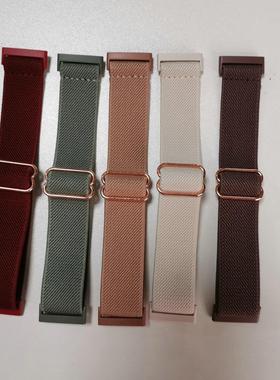 适用Versa3腕带 Vers/3/4/Lite/Versa SE弹力表带配小扣