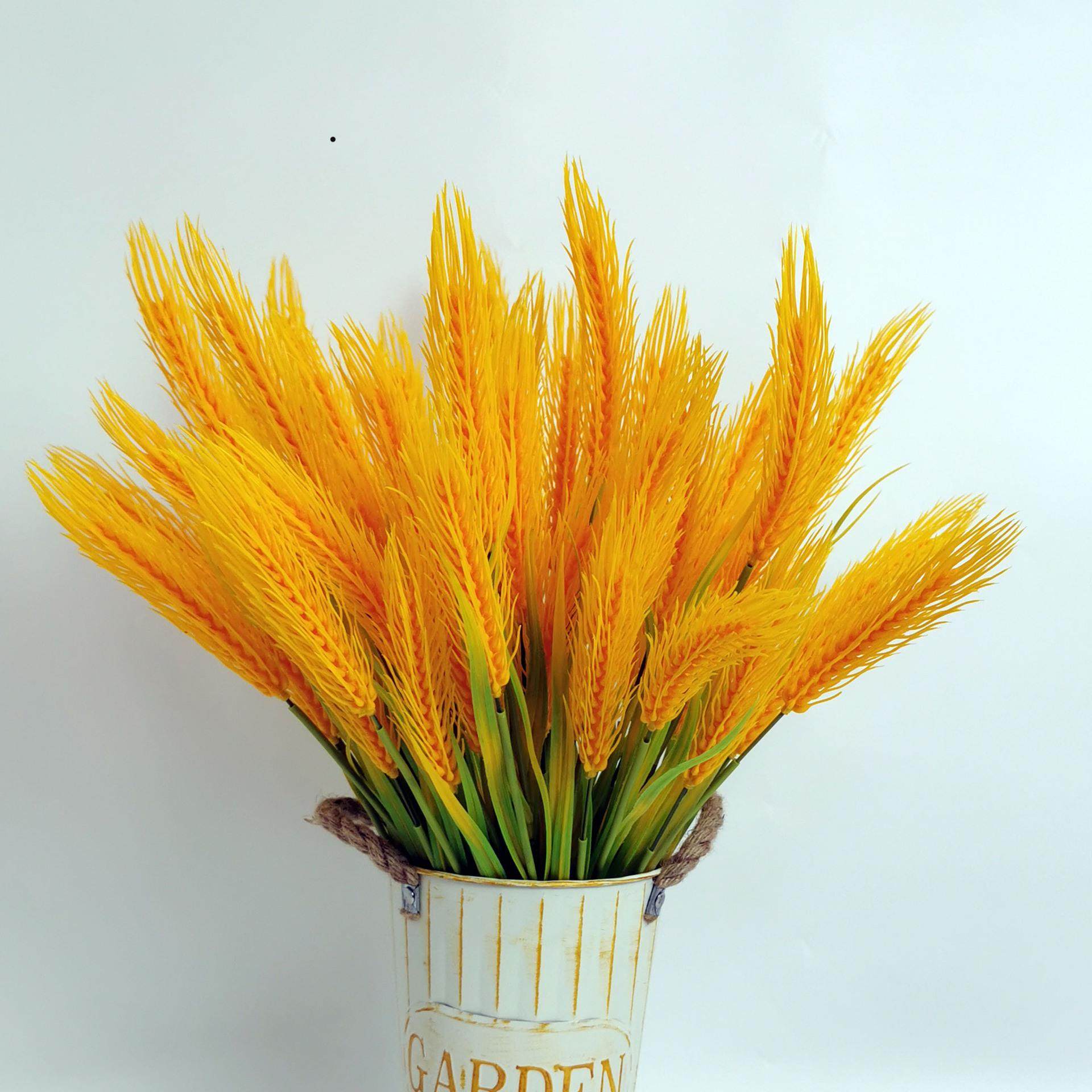 仿真植物 绿植假花大麦穗仿真谷穗 园林场地装饰工程塑料花