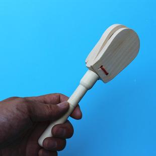 木把响板奥尔夫打击乐器幼儿园早教教具木柄西班牙响板