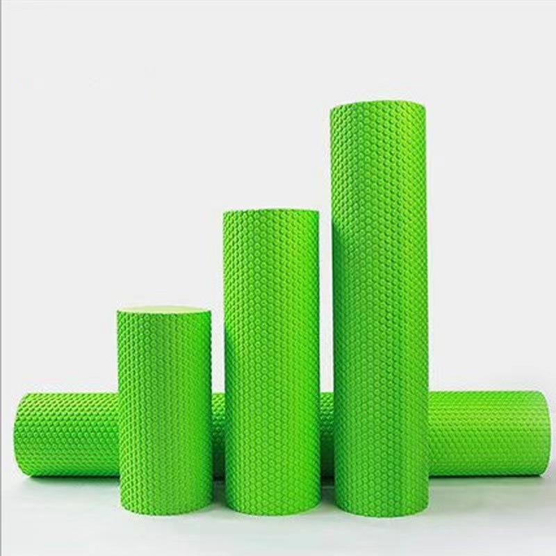 eva实心瑜伽柱45cm浮点泡沫轴60cm肌肉放松按摩滚轮90cm按摩棒