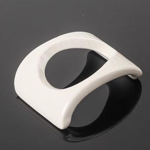 白色陶瓷烟斗架一位拱形便携烟斗架座斗架展示架烟斗配件工具