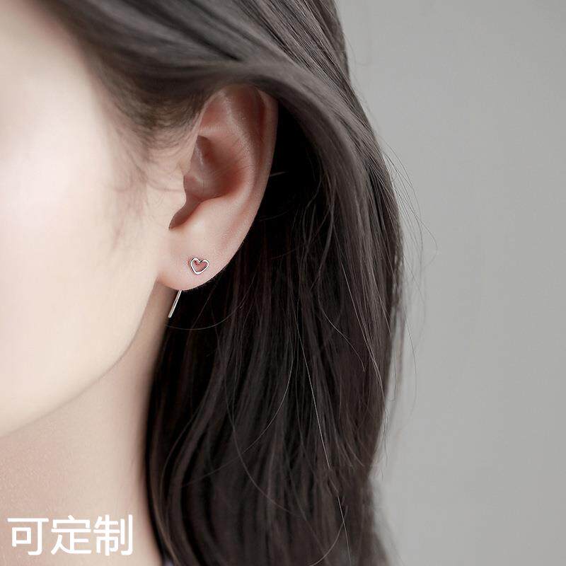 小巧镂空爱心耳钉女式厂家韩版东大门时尚气质可爱甜美少女心耳坠