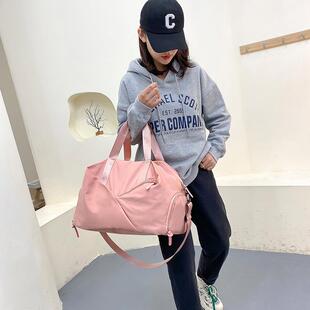 旅行健身包女休闲独立鞋仓瑜伽包干湿分离游泳包牛津布防泼水运动